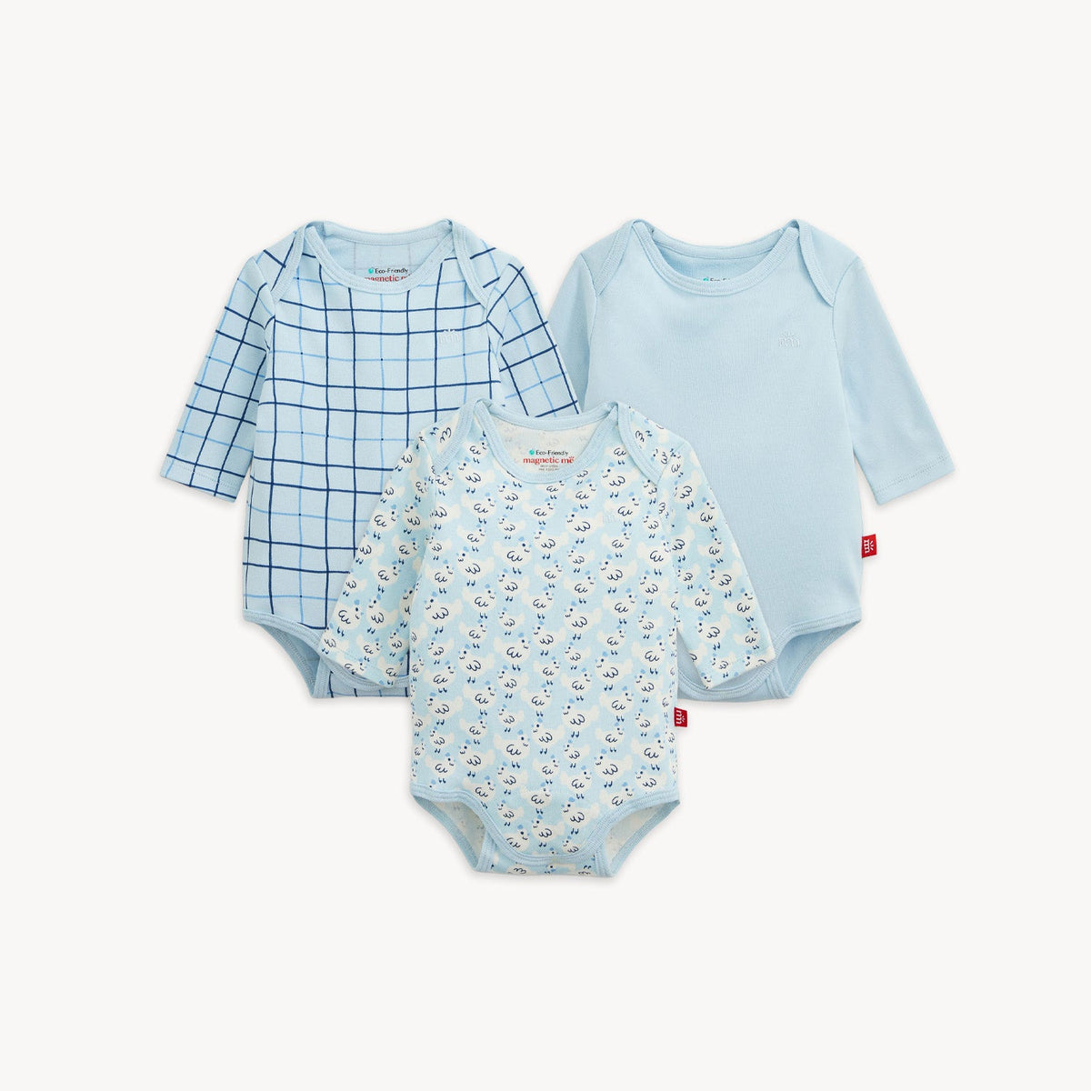 Magnetic Me Magnetic 3-Pack Bodysuit