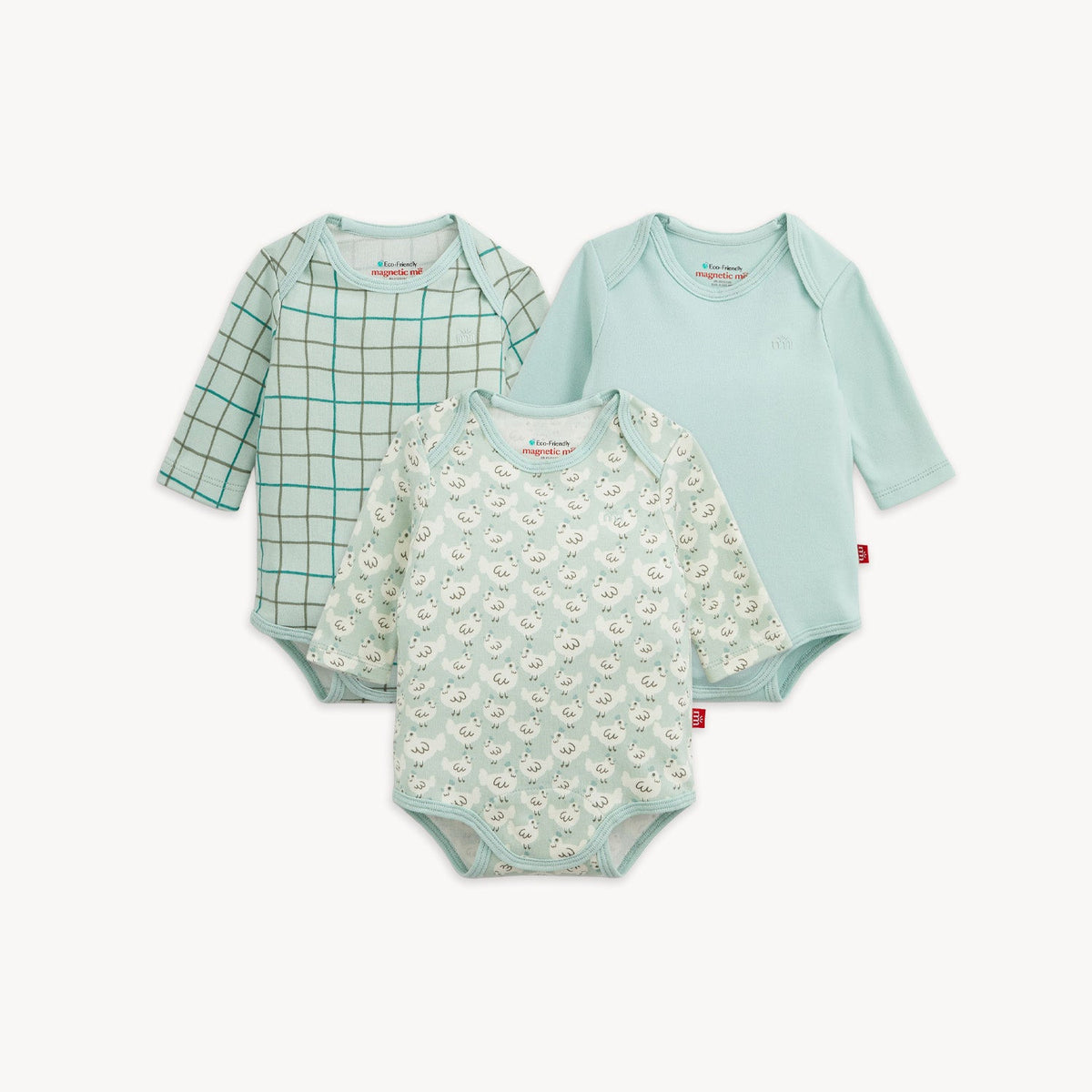 Magnetic Me Magnetic 3-Pack Bodysuit