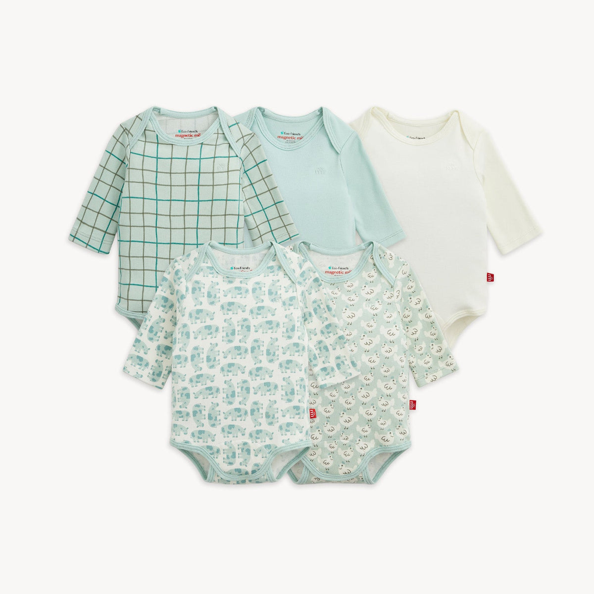 Magnetic Me Magnetic 5-Pack Bodysuit