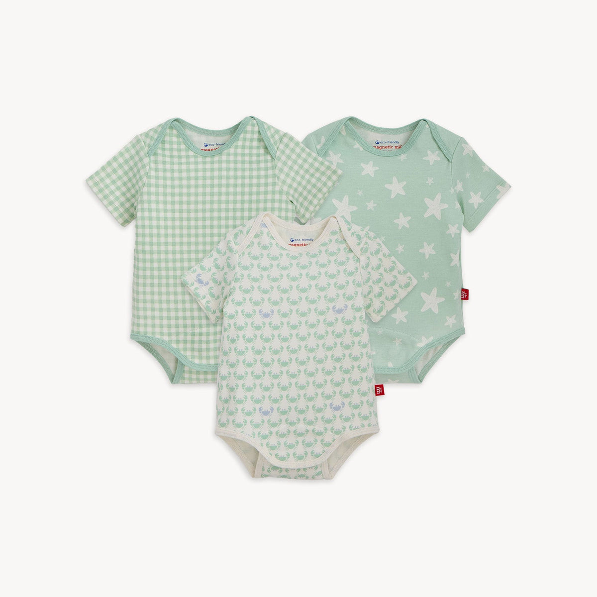 Magnetic Me Magnetic 3-Pack Bodysuit