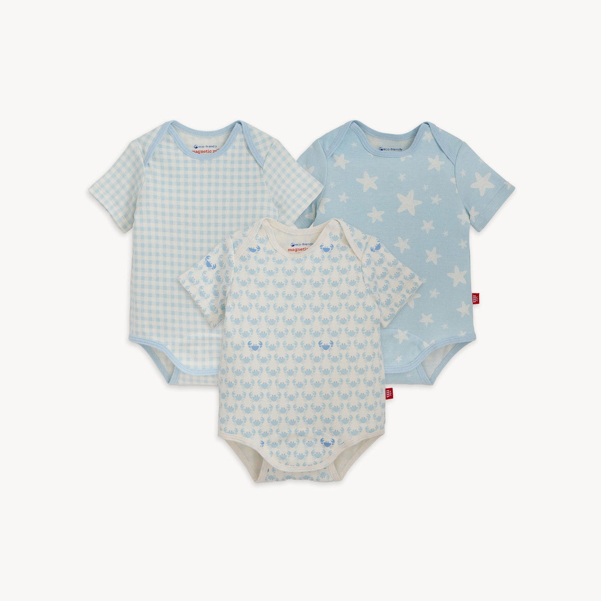 Magnetic Me Magnetic 3-Pack Bodysuit