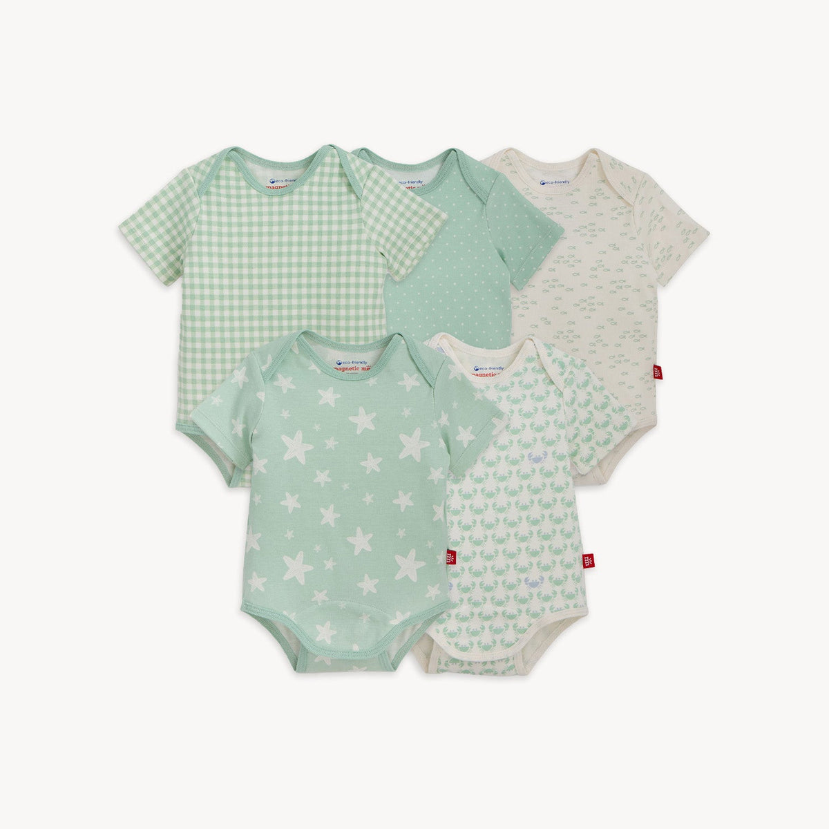 Magnetic Me Magnetic 5-Pack Bodysuit