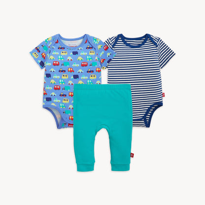 Magnetic Me Magnetic 3-Pack Bodysuit & Pant
