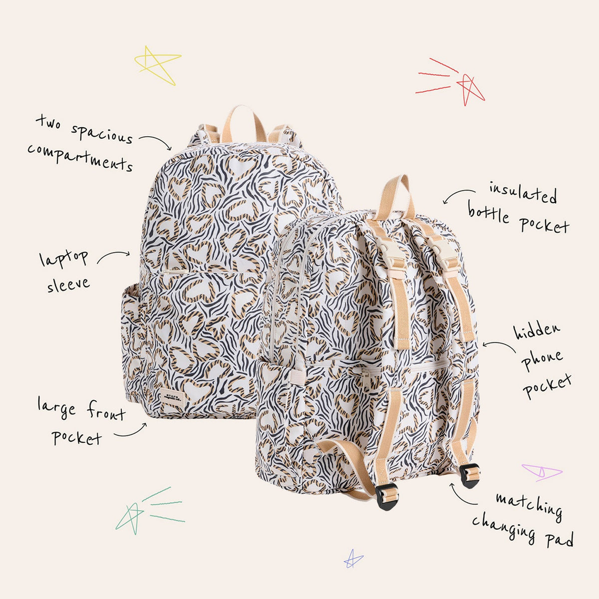 Magnetic Me Lorimer Diaper Bag