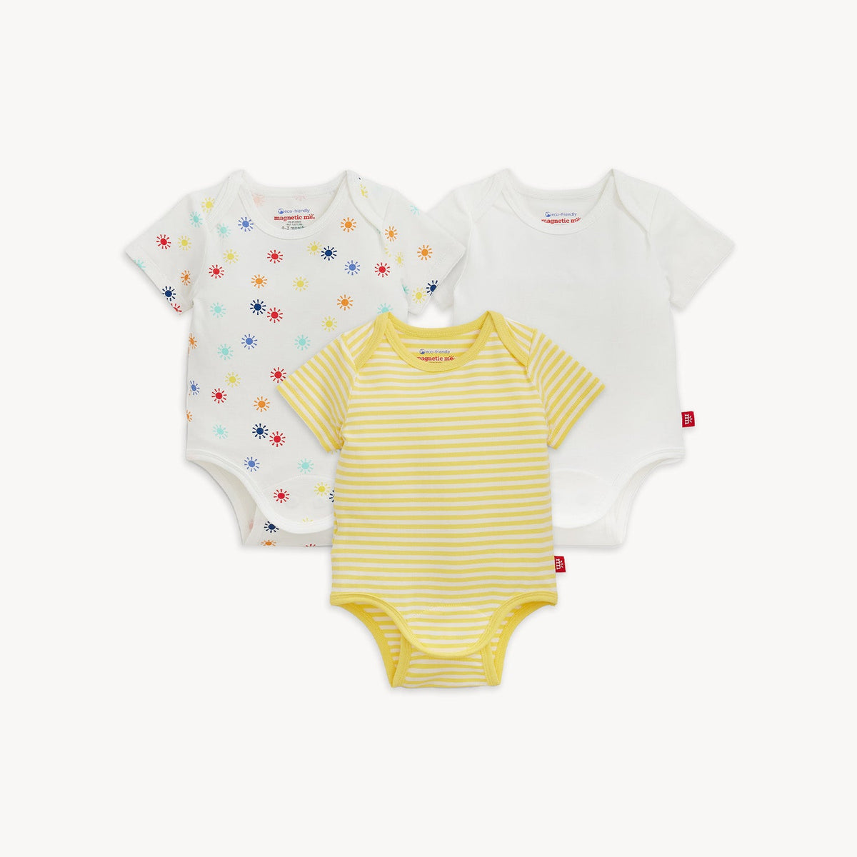 Magnetic Me Magnetic 3-Pack Bodysuit