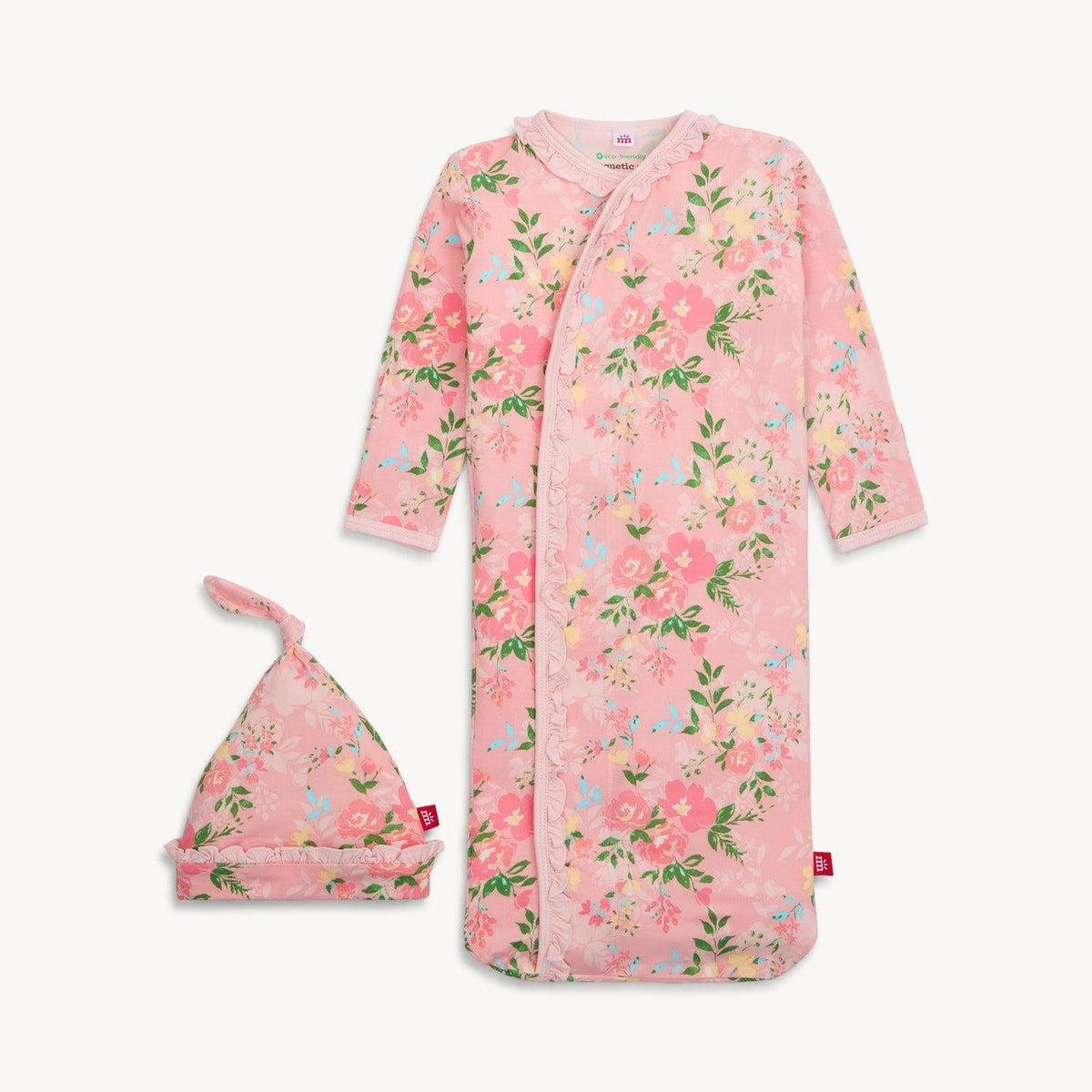 Magnetic Me Magnetic Gown & Hat Set with Ruffle