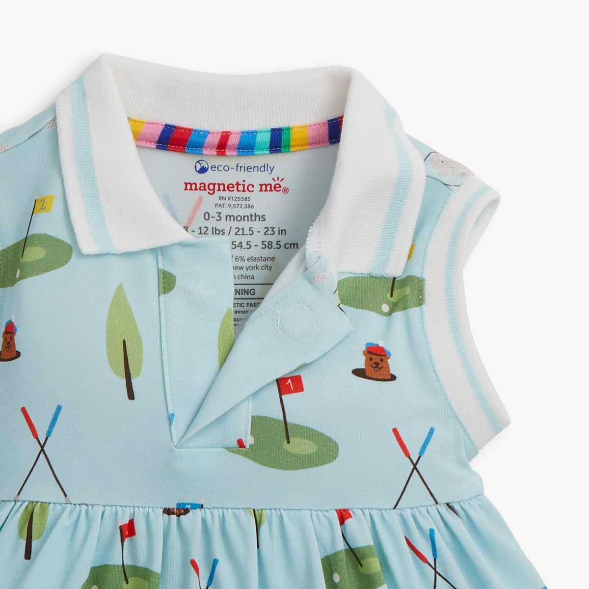 Magnetic Me Magnetic Polo Bodysuit Dress