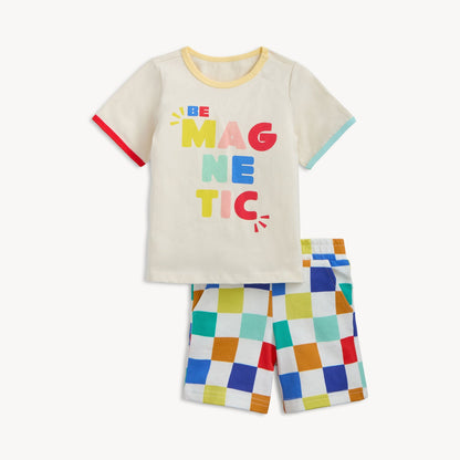 Magnetic Me Magnetic T-Shirt with Shorts Set