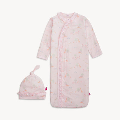 Magnetic Me Magnetic Gown & Hat Set with Ruffle